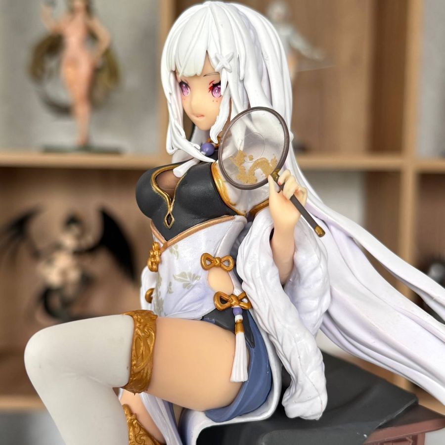 Аніме фігурка Re Zero Життя з нуля Emilia Емілія, 24 см (RZR 0014)