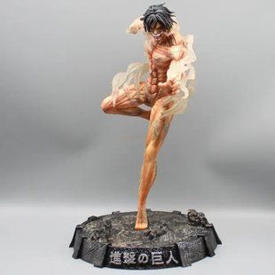 Аниме фигурка Атака титанов Attack on Titan Eren Jaeger, титан Эрен Йегер, 38 см (AT 0020)