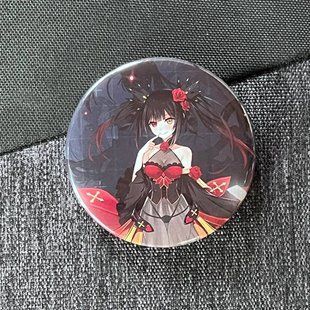 Значок аниме Рандеву с жизнью Date a Live, диаметр 58 мм (ZNDAL 0007)