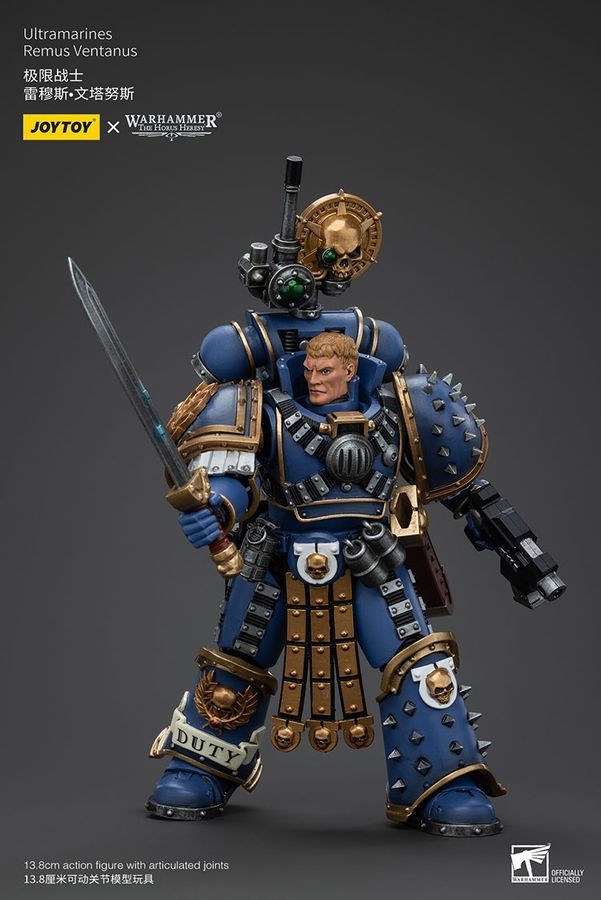 Фігурка з гри Warhammer 40k, Ультрамарини Рем Вентан, JOYTOY, рухома, 13,8 см (WHR 0138)