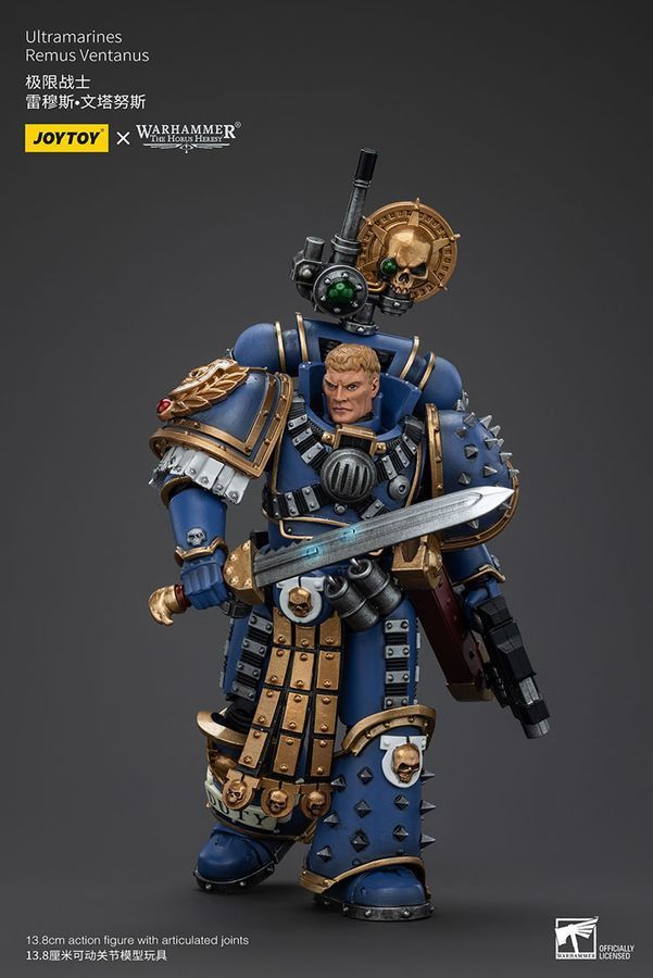 Фігурка з гри Warhammer 40k, Ультрамарини Рем Вентан, JOYTOY, рухома, 13,8 см (WHR 0138)