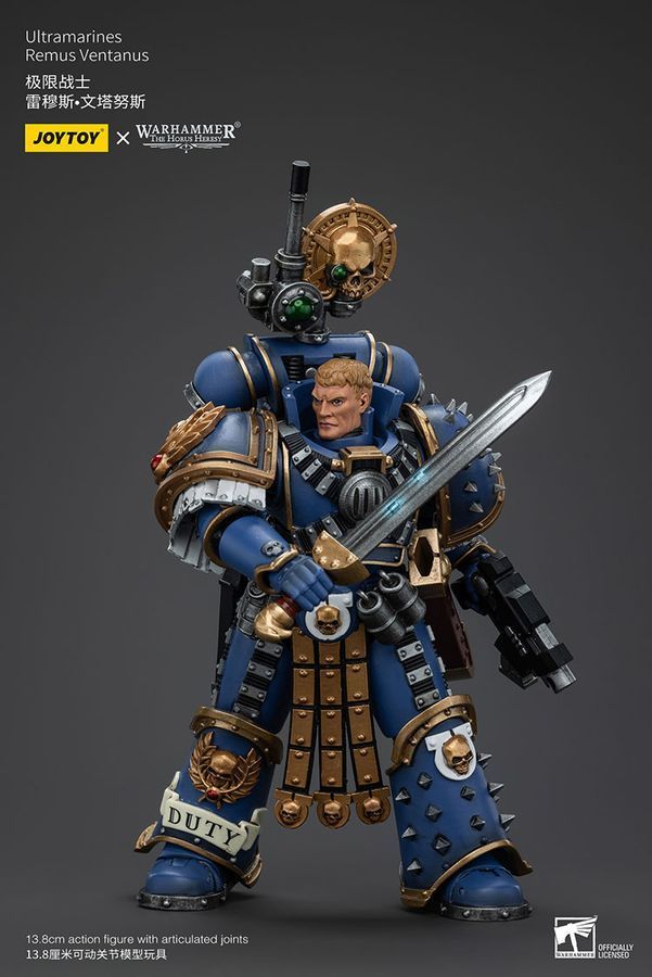 Фігурка з гри Warhammer 40k, Ультрамарини Рем Вентан, JOYTOY, рухома, 13,8 см (WHR 0138)