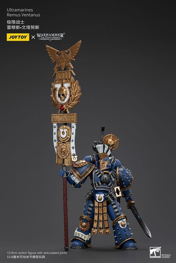 Фігурка з гри Warhammer 40k, Ультрамарини Рем Вентан, JOYTOY, рухома, 13,8 см (WHR 0138)