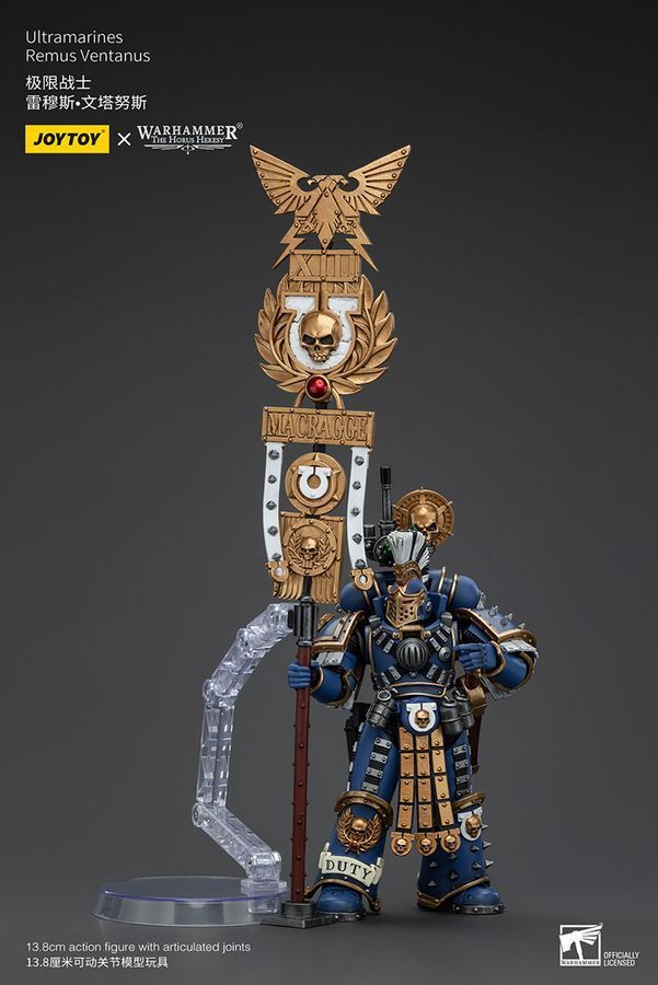 Фігурка з гри Warhammer 40k, Ультрамарини Рем Вентан, JOYTOY, рухома, 13,8 см (WHR 0138)