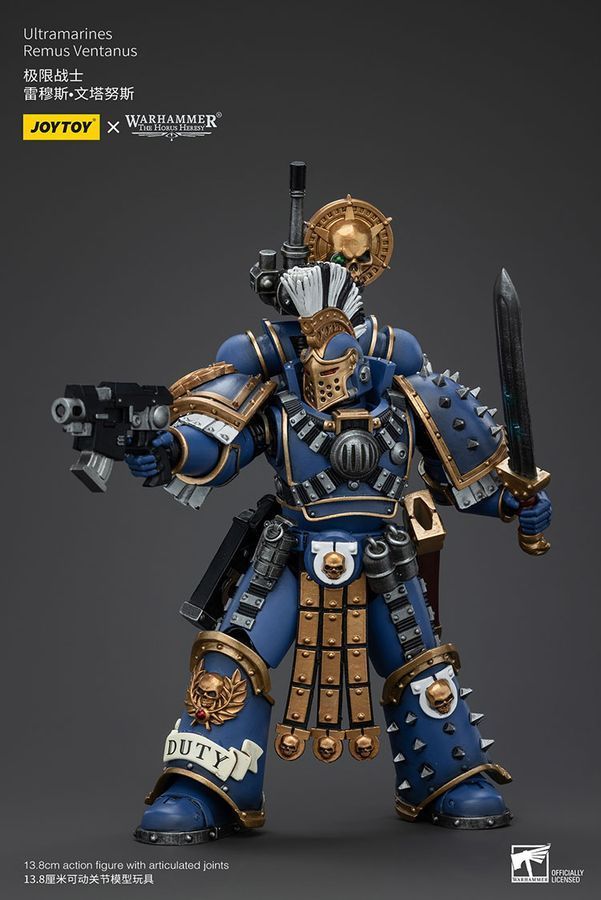 Фігурка з гри Warhammer 40k, Ультрамарини Рем Вентан, JOYTOY, рухома, 13,8 см (WHR 0138)