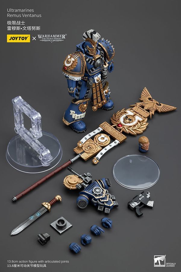 Фігурка з гри Warhammer 40k, Ультрамарини Рем Вентан, JOYTOY, рухома, 13,8 см (WHR 0138)