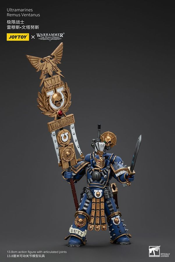 Фігурка з гри Warhammer 40k, Ультрамарини Рем Вентан, JOYTOY, рухома, 13,8 см (WHR 0138)