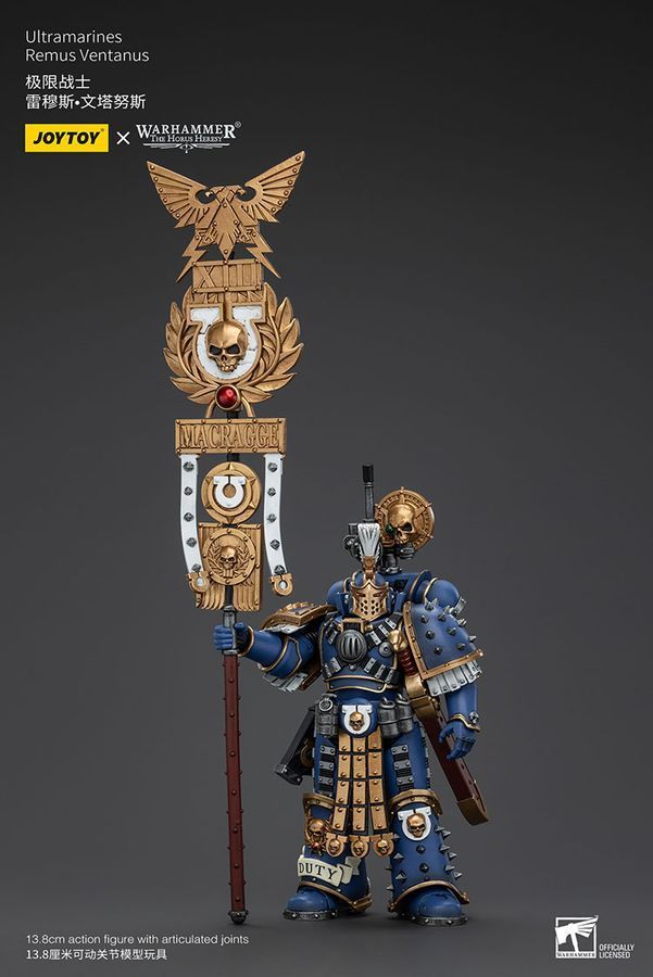 Фігурка з гри Warhammer 40k, Ультрамарини Рем Вентан, JOYTOY, рухома, 13,8 см (WHR 0138)