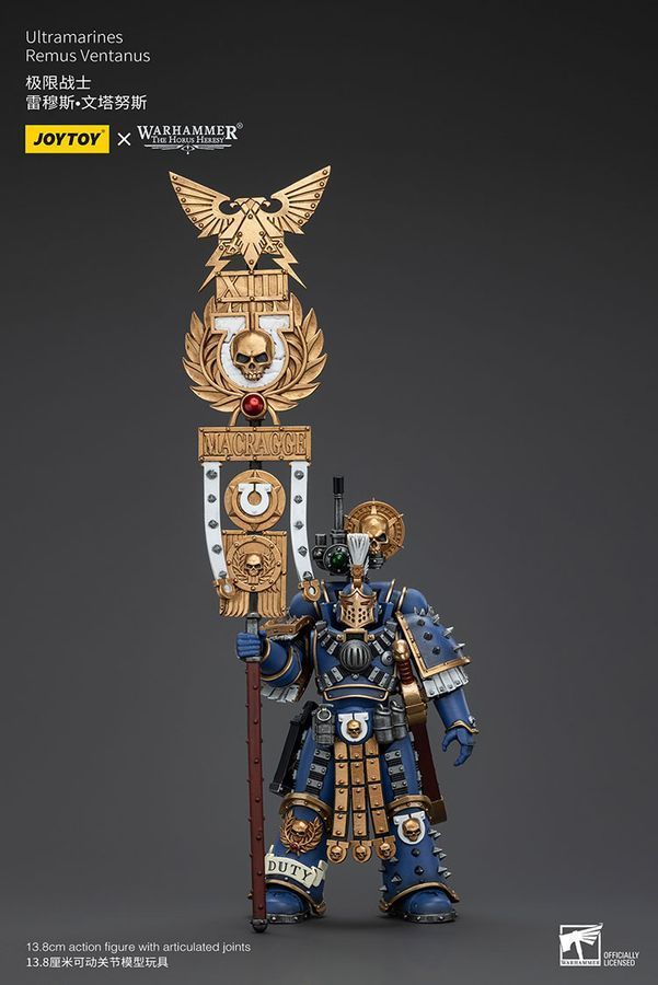 Фігурка з гри Warhammer 40k, Ультрамарини Рем Вентан, JOYTOY, рухома, 13,8 см (WHR 0138)