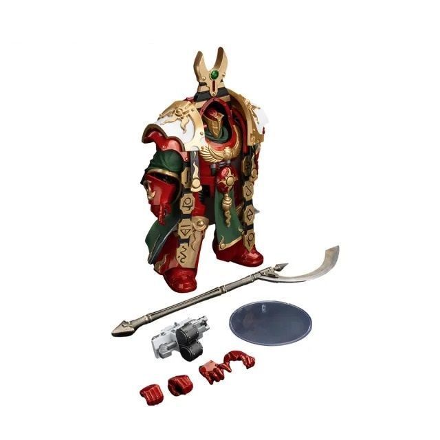 Фигурка из игры Warhammer 40k, Легион Тысяча сыновей Пратотор в Терминаторских доспехах Катафрактии, JOYTOY, подвижная, 14,3 см (WHR 0099)