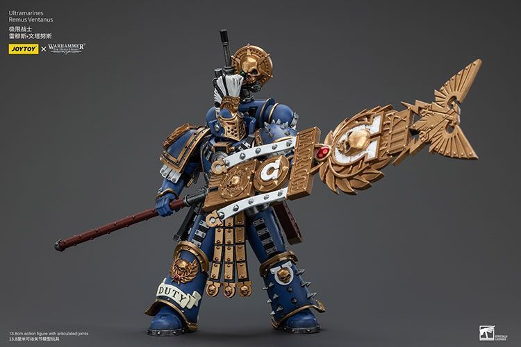 Фігурка з гри Warhammer 40k, Ультрамарини Рем Вентан, JOYTOY, рухома, 13,8 см (WHR 0138)