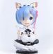 Аниме фигурка бюст Re Zero Жизнь с нуля Rem Рэм, с эффектом "следящих глаз", 23 см (RZR 0021)