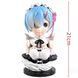 Аниме фигурка бюст Re Zero Жизнь с нуля Rem Рэм, с эффектом "следящих глаз", 21 см (RZR 0021)