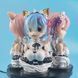 Аниме фигурка бюст Re Zero Жизнь с нуля Rem Рэм, с эффектом "следящих глаз", 23 см (RZR 0021)