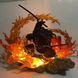 Аніме фігурка Demon Slayer Клинок розсікаючий демонів Tsugikuni Yoriichi, Еріїчі Цугікуні, з підсвічуванням, 29 см (BDD 0106)