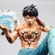 Аніме фігурка One Piece Ван пис Trafalgar Law, Трафальгар Ло і сніговий барс, з підсвічуванням, 18 см (OP 0168)