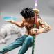 Аніме фігурка One Piece Ван пис Trafalgar Law, Трафальгар Ло і сніговий барс, з підсвічуванням, 18 см (OP 0168)