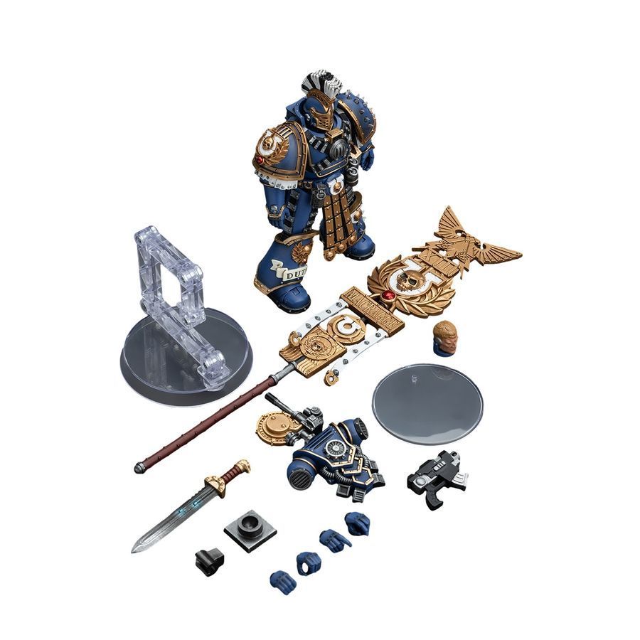 Фігурка з гри Warhammer 40k, Ультрамарини Рем Вентан, JOYTOY, рухома, 13,8 см (WHR 0138)
