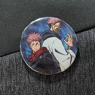 Значок аниме Магическая битва - Jujutsu Kaisen, диаметр 58 мм (ZNJUK 0006)