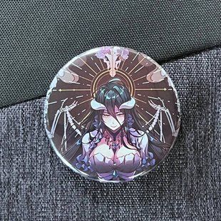 Значок аниме Повелитель Overlord, диаметр 58 мм (ZNOVE 0003)