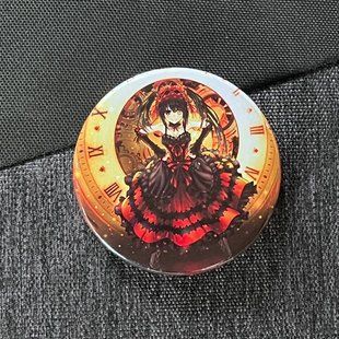 Значок аниме Рандеву с жизнью Date a Live, диаметр 58 мм (ZNDAL 0008)