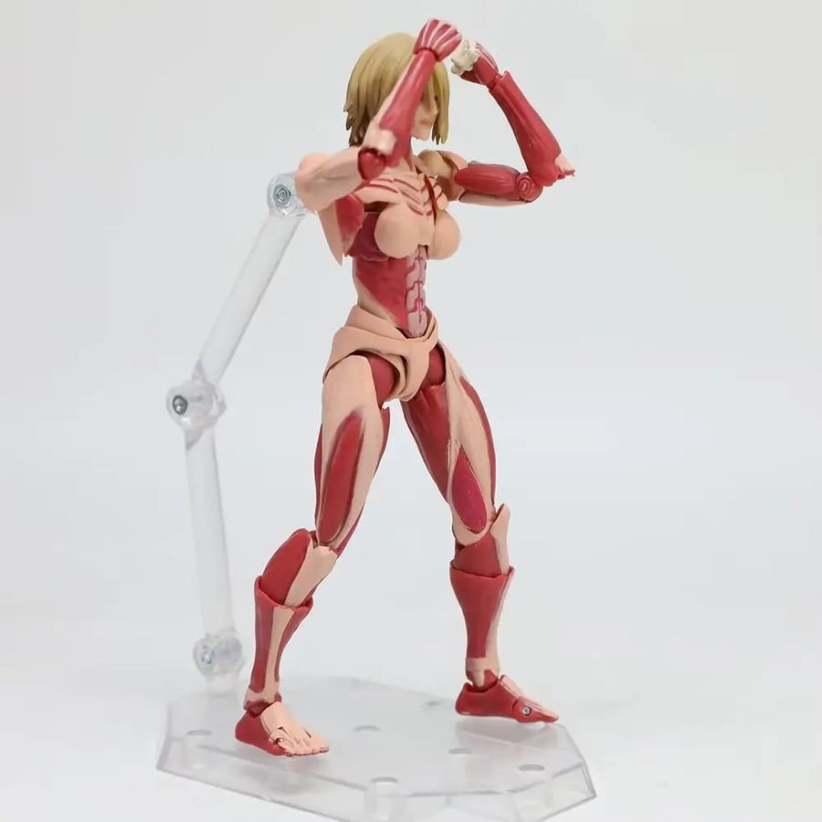 Аніме фігурка Атака титанів Attack on Titan Annie Leonhart, титан Енні Леонхарт, рухомий, 15 см (AT 0034)