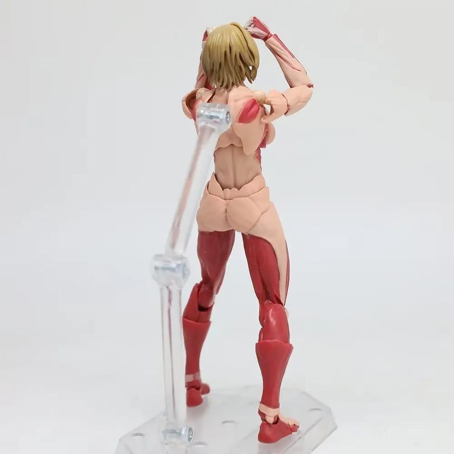 Аніме фігурка Атака титанів Attack on Titan Annie Leonhart, титан Енні Леонхарт, рухомий, 15 см (AT 0034)