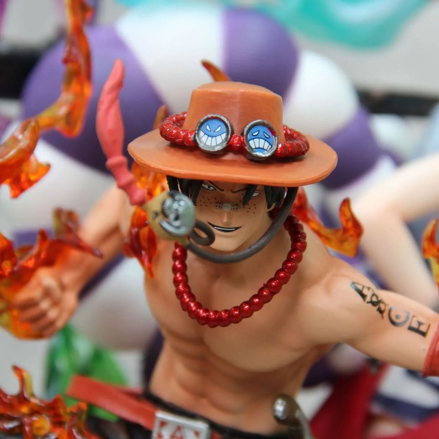 Аніме фігурка One Piece Ван Піс Yamato & Portgas D Ace, Ямато та Портгас Ді Ейс, 29 см (OP 0126)