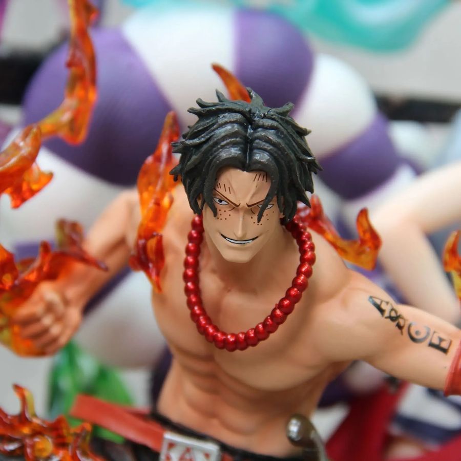 Аніме фігурка One Piece Ван Піс Yamato & Portgas D Ace, Ямато та Портгас Ді Ейс, 29 см (OP 0126)