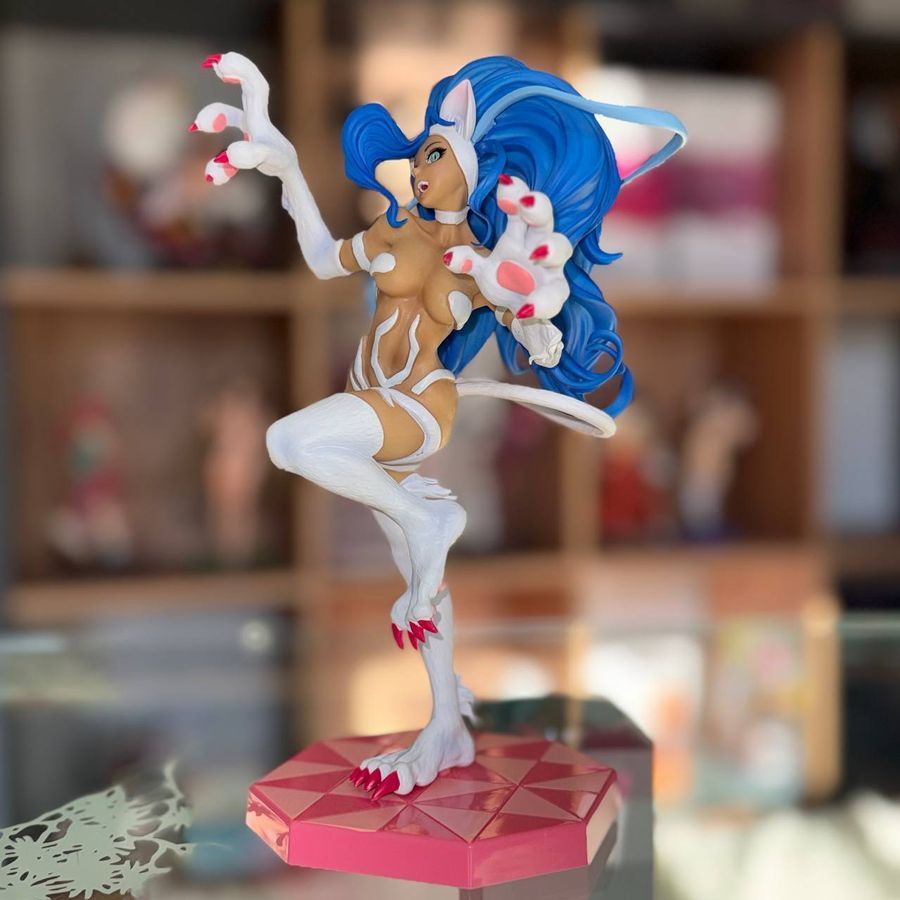 Фигурка из игры Darkstalkers Темные Сталкеры, Felicia, 25 см (ANG 0004)