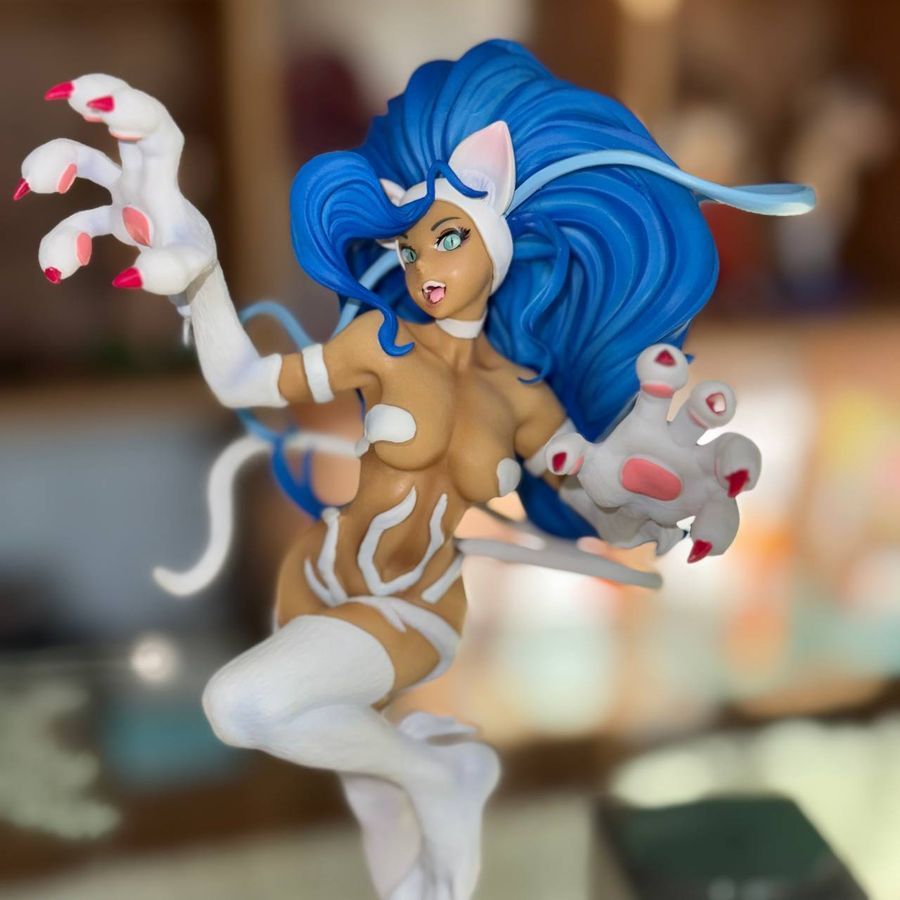 Фигурка из игры Darkstalkers Темные Сталкеры, Felicia, 25 см (ANG 0004)