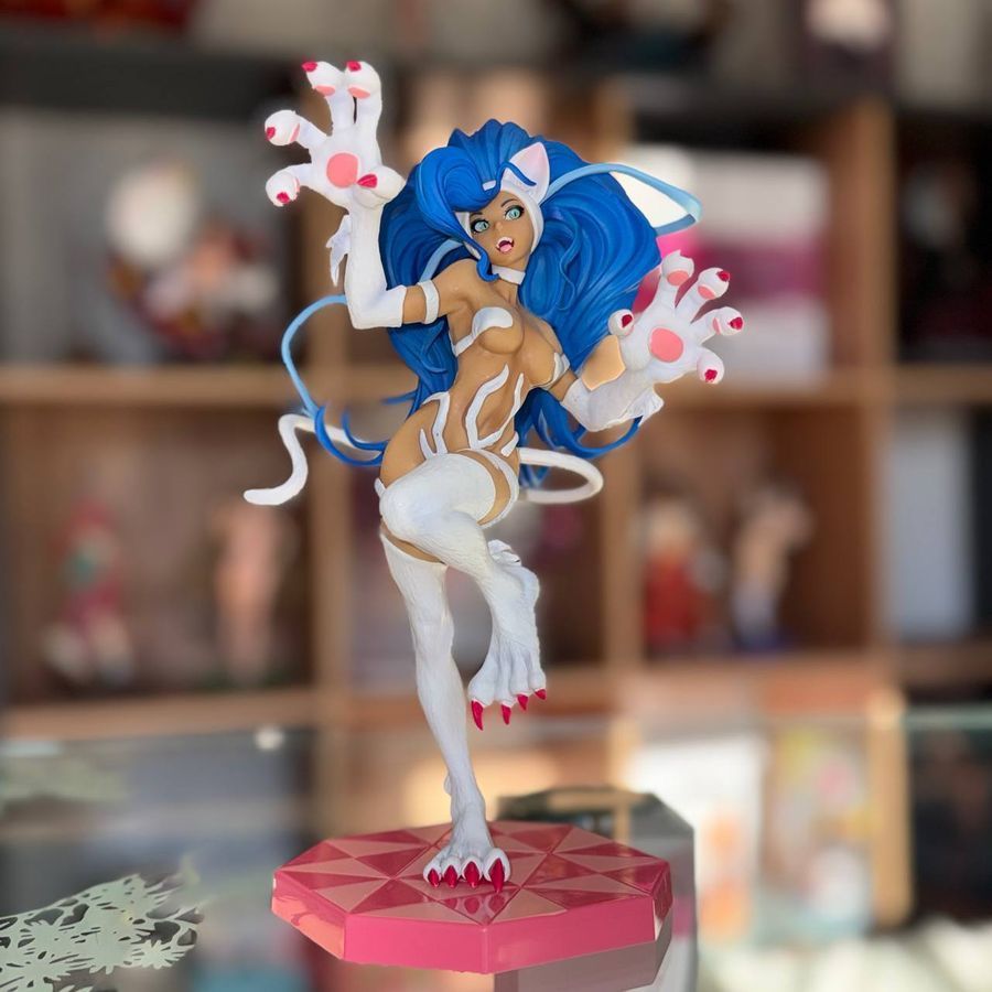 Фигурка из игры Darkstalkers Темные Сталкеры, Felicia, 25 см (ANG 0004)