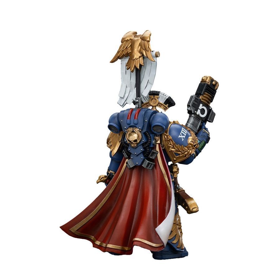 Фігурка з гри Warhammer 40k, Претор Легіону Ультрамаринів з силовим мечем і Вовкитовим Серпентом, JOYTOY, рухома, 13,6 см (WHR 0139)