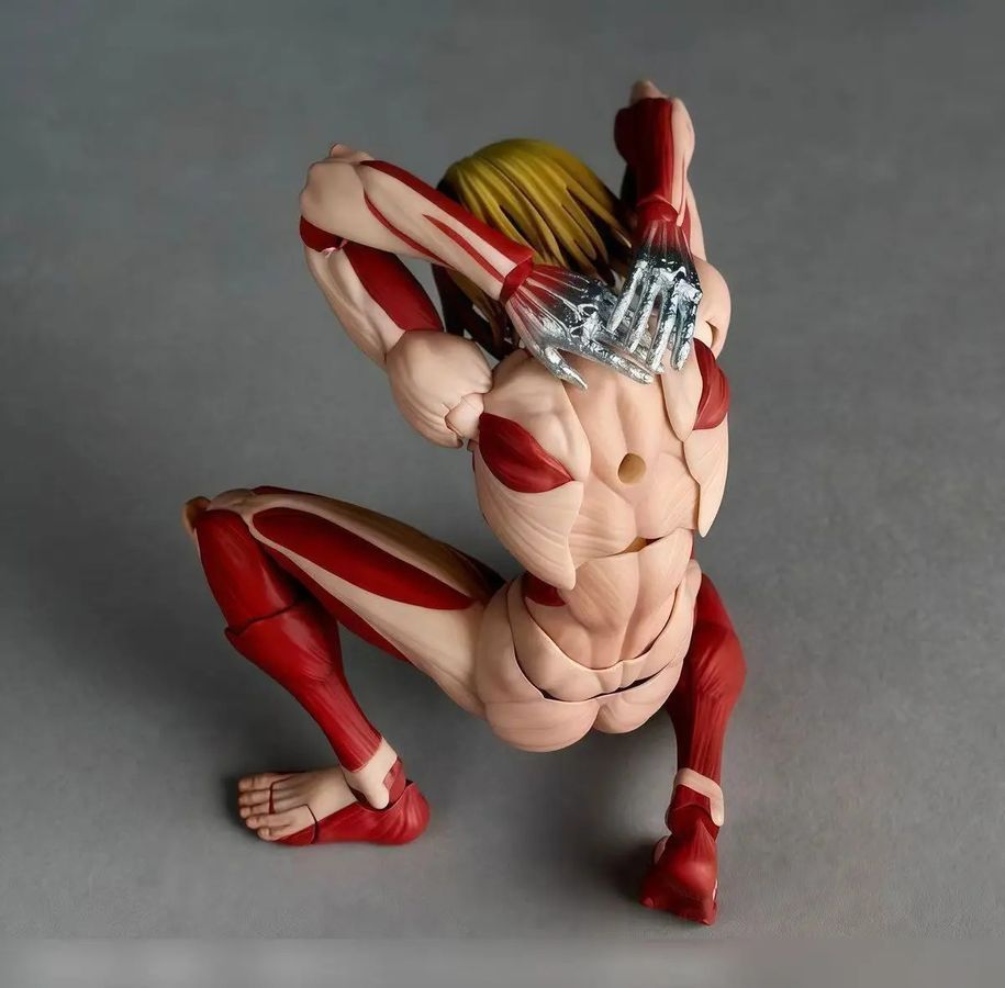 Аніме фігурка Атака титанів Attack on Titan Annie Leonhart, титан Енні Леонхарт, рухомий, 15 см (AT 0034)
