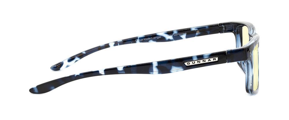 Дитячі окуляри для комп'ютера Gunnar, Cruz Kids Large (8-12), Crystal, Amber Natural, White (CRU-07601)