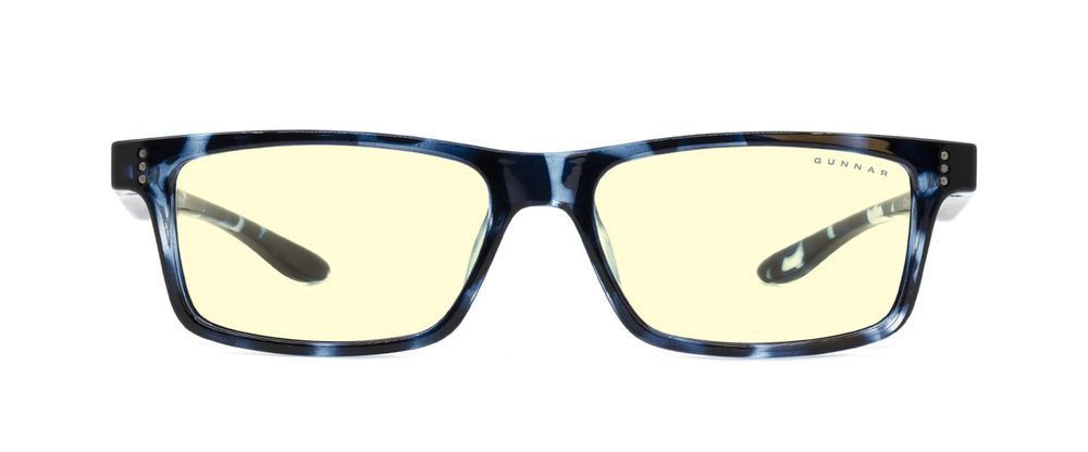 Дитячі окуляри для комп'ютера Gunnar, Cruz Kids Large (8-12), Crystal, Amber Natural, White (CRU-07601)