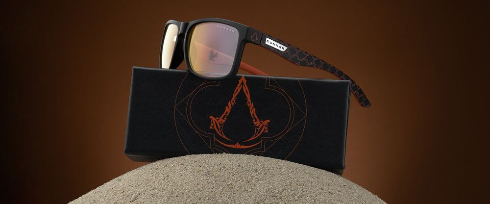 Комп'ютерні окуляри для геймерів Gunnar Intercept Assassin Creed Mirage, Amber (INT-18201)