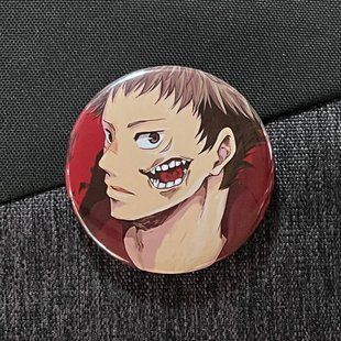 Значок аниме Магическая битва - Jujutsu Kaisen, диаметр 58 мм (ZNJUK 0012)