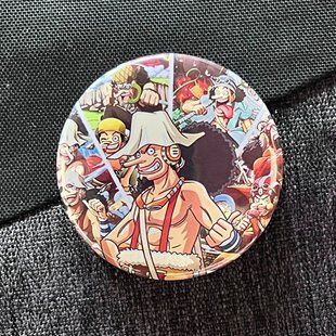 Значок аниме One Piece - Ван Пис, диаметр 58 мм (ZNOP 0020)