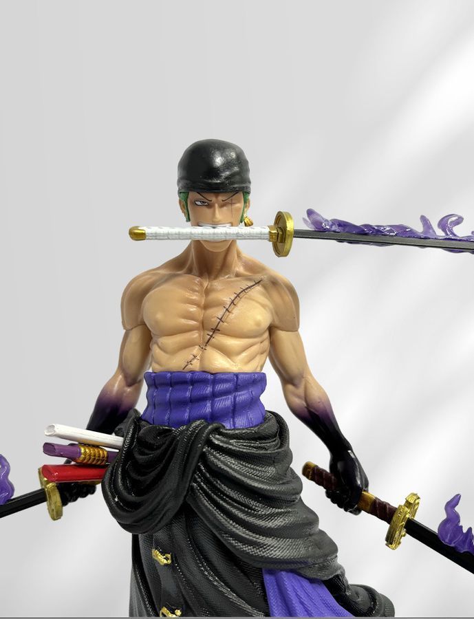 Аніме фігурка Ван Піс, One Piese, Roronoa Zoro, Ророноа Зоро, 28 см (OP 0112)