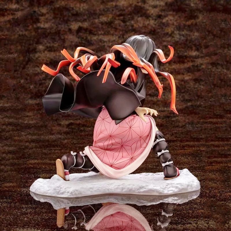 Аниме фигурка Клинок рассекающий демонов Demon Slayer Nezuko Незуко, 15 см (BDD 0027)
