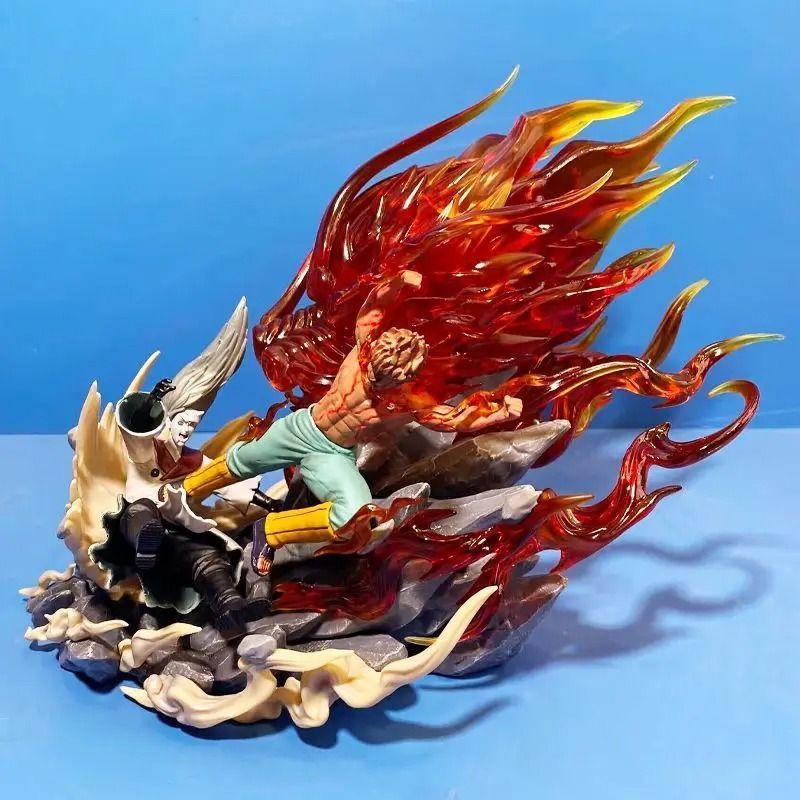 Аниме фигурка Naruto Наруто Might Guy Майто Гай с подсветкой, 22 см (NAR 0077)
