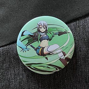 Значок аніме Богиня благословляє цей чудовий світ KonoSuba, діаметр 58 мм, (ZNKOSU 0002)