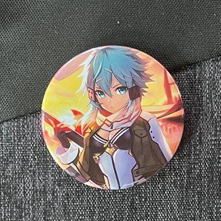 Значок аниме Мастера меча онлайн Sword Art Online, диаметр 58 мм (ZNSAO 0015)