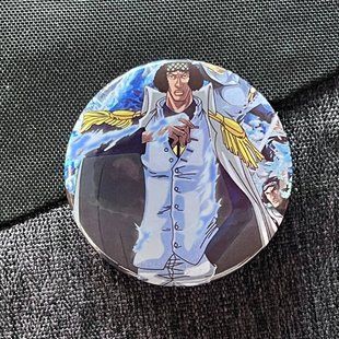Значок аниме One Piece - Ван Пис, диаметр 58 мм (ZNOP 0015)