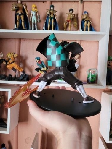 Аниме фигурка Клинок рассекающий демонов, Demon Slayer Tanjiro,Танджиро, 15 см (BDD 0108)