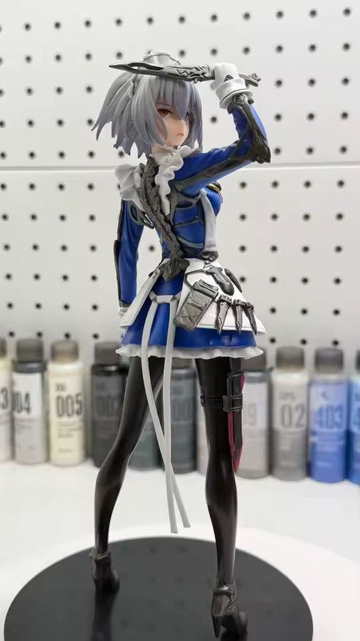 Аніме фігурка з гри Touhou 6 Sakuya Izayoi, покоївка Сакуя Ідзайой, 24 см (TOHU 0003)