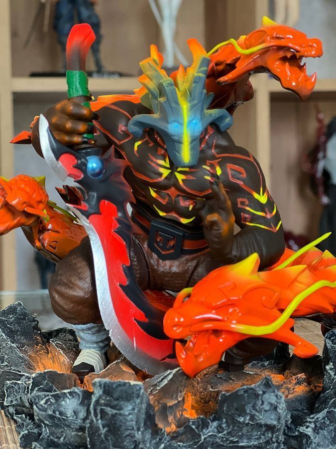 Фигурка из игры DOTA 2 Juggernaut Джаггернаут, статуэтка фанатская версия без коробки, 20 см (DOTA 0035)