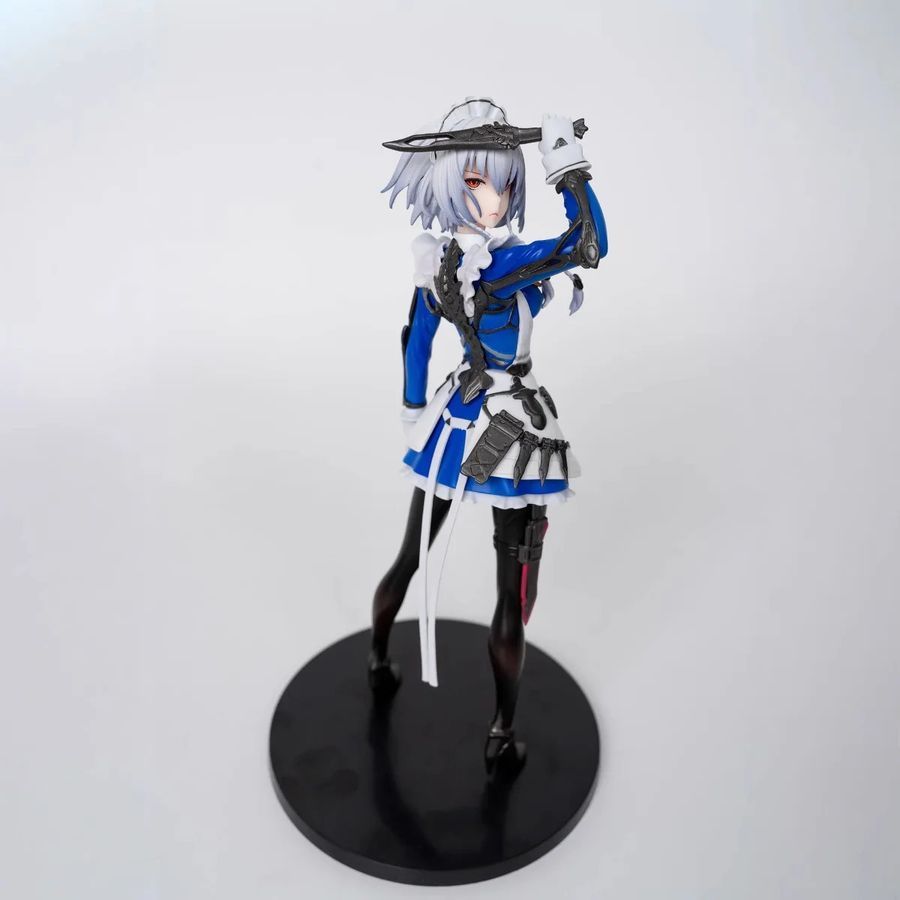 Аніме фігурка з гри Touhou 6 Sakuya Izayoi, покоївка Сакуя Ідзайой, 24 см (TOHU 0003)