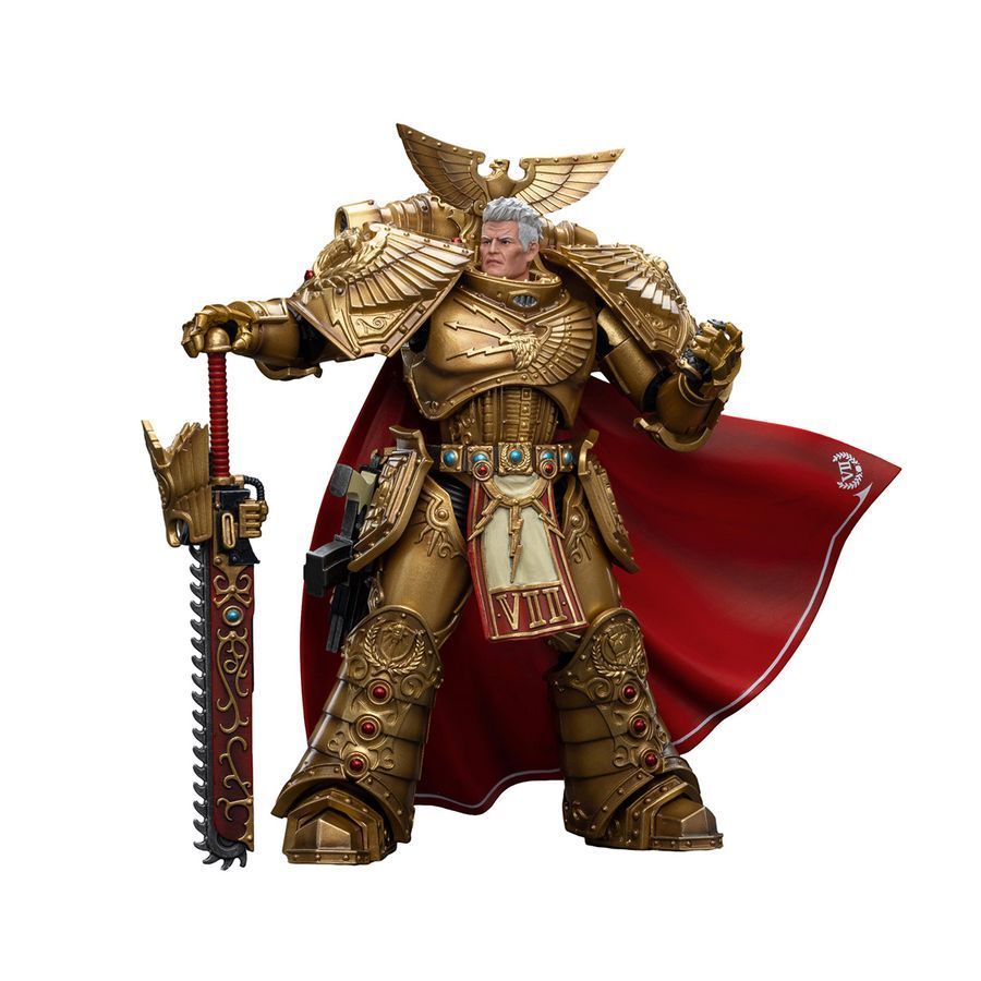 Фигурка из игры Warhammer 40k, Имперские Кулаки Рогал Дорн, примарх Vll-го легиона, JOYTOY, подвижная, 18 см (WHR 0060)